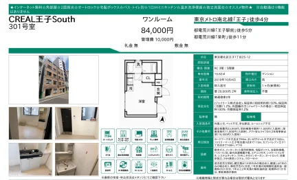 CREAL王子サウス 301号 0