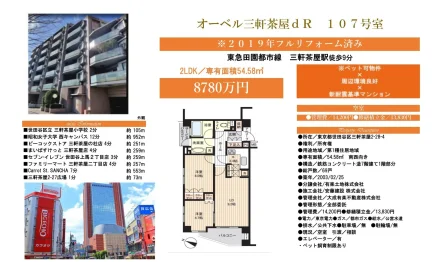 オーベル三軒茶屋dR 107号 0