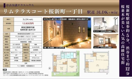 リムテラスコート桜新町一丁目 5号 0