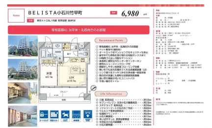 BELISTA小石川竹早町 1階 0