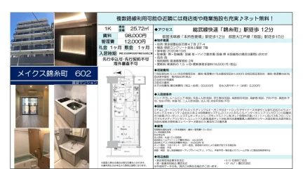メイクス錦糸町 602 602号 0