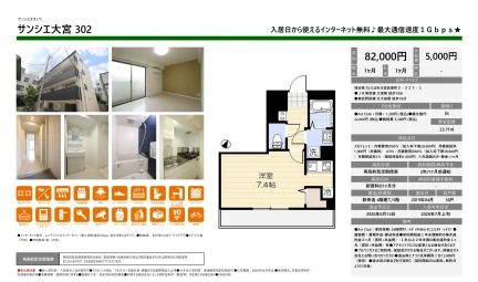 サンシエ大宮 302 0