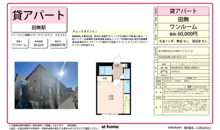 シャーメゾン田無 205号 0