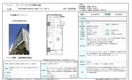 ザ・パークハビオ横浜白楽 1009号 0