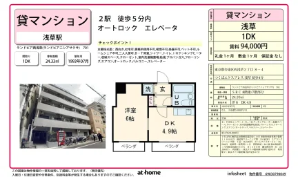 ランドピア西浅草 0