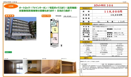 カラット中川 306 0