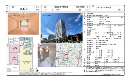 シティタワー宇都宮 3号 0