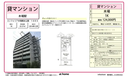 コンフォリア木場親水公園1005 1005号 0