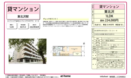 コンフォリア北沢 0