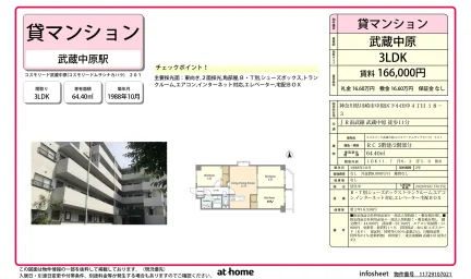 コスモリード武蔵中原 0