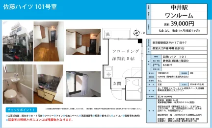 佐藤ハイツ101 101号 0