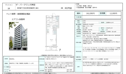 ザ・パークワンズ神田 402号 0