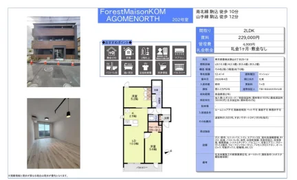 フォレストメゾンKOM 202号室 0