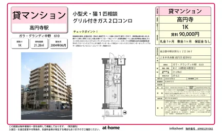 ガラ・グランディ中野 610 610号 0