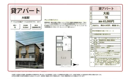 アートヒルズ大船 201号 0
