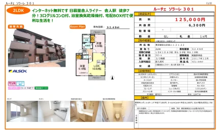 ルーチェ ソラーレ 301号 0