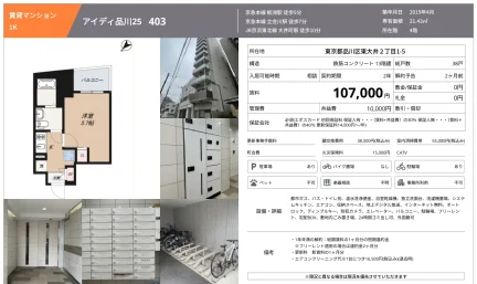 アイディ品川25 403 403号 0