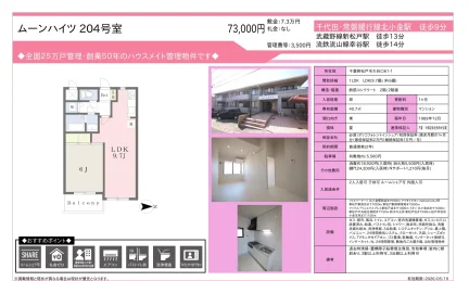 ムーンハイツ 204号 0