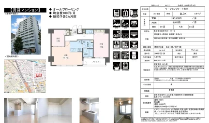 リーフコンフォート赤羽 1204号室 0