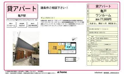 グランスクエア亀戸 202 0