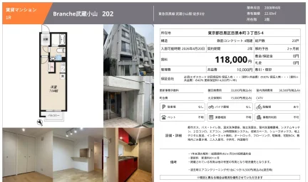Branche武蔵小山 202号 0
