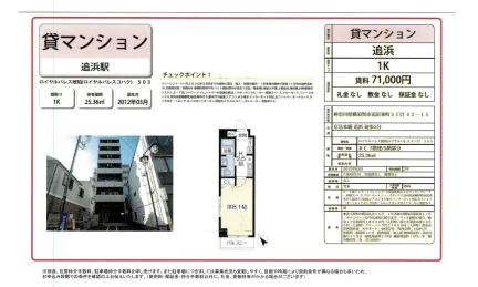 ロイヤルパレス琥珀 503 0