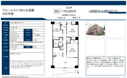 ブルームライフ向ヶ丘遊園 202号 0