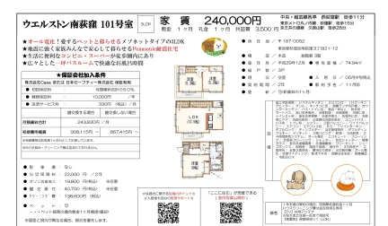 ウエルストン南荻窪 101号 0