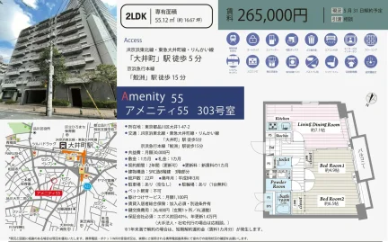 アメニティ55 303号 0