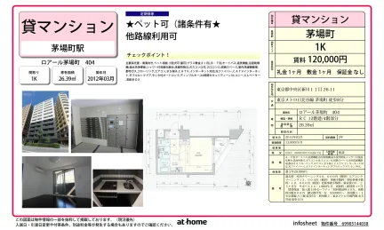 ロアール茅場町 404号 0