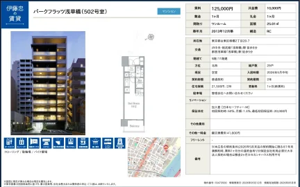 パークフラッツ浅草橋 502号 0