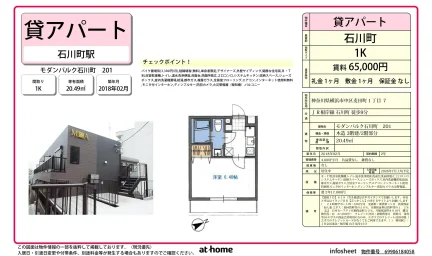 モダンパルク石川町 0