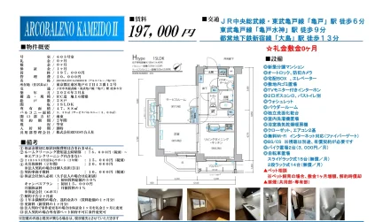 ARCOBALENO KAMEIDOⅡ 603号 0