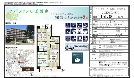 ファインクレスト若葉台 702号 0