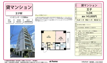 ソシオミュゼ・イズ飛鳥山 4号 0