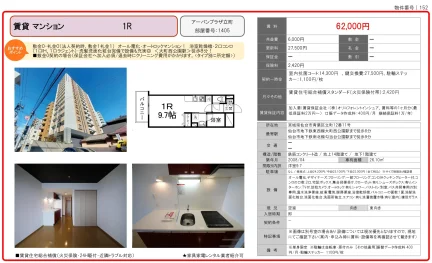 アーバンプラザ立町 1405 0
