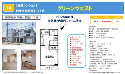 グリーンウエスト 201号 0