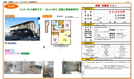 セジュールウィット 201号 0