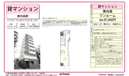 ラメゾン オンズ 601号 0