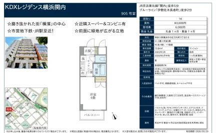 KDXレジデンス横浜関内 905号 0