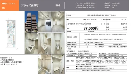 ブライズ吉野町 503 0