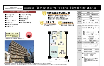 NICEアーバン鶴見中央Ⅱ 504号 0