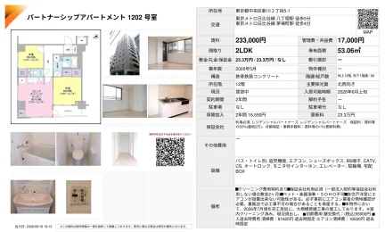 パートナーシップアパートメント 1202号室 1202号 0