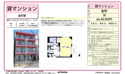 金町ヒルズB 304号 0