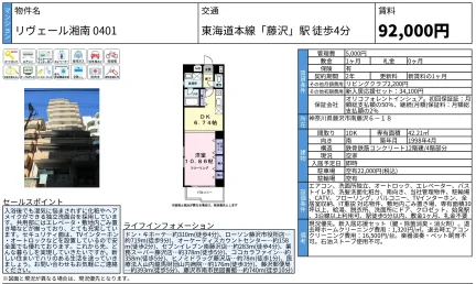 リヴェール湘南 0401 0401号 0