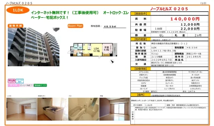 ノーブルヒルズ 0205 0