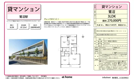 コンフォリア鷺沼三丁目 0