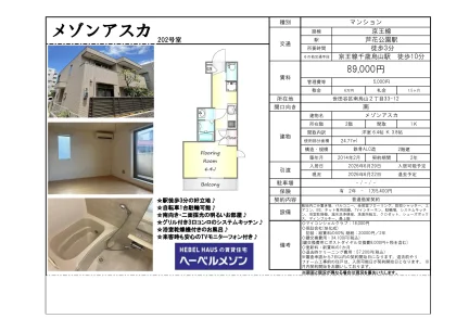 メゾンアスカ 202号 0