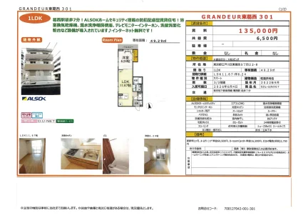GRANDEUR 東葛西 301 301 0