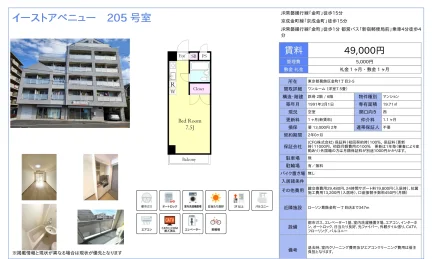 イーストアベニュー 205号室 205号 0